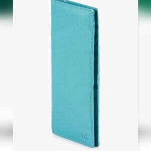 WISE OWL LEATHER LONG WALLET NWT!